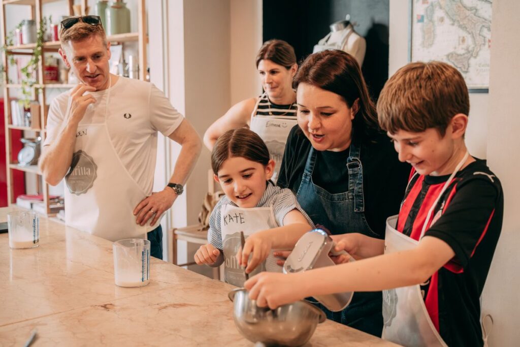 Gelato Making Class, ice cream workshop, activity in verona, what to do in verona, experiences in verona, family-friendly experiences in verona