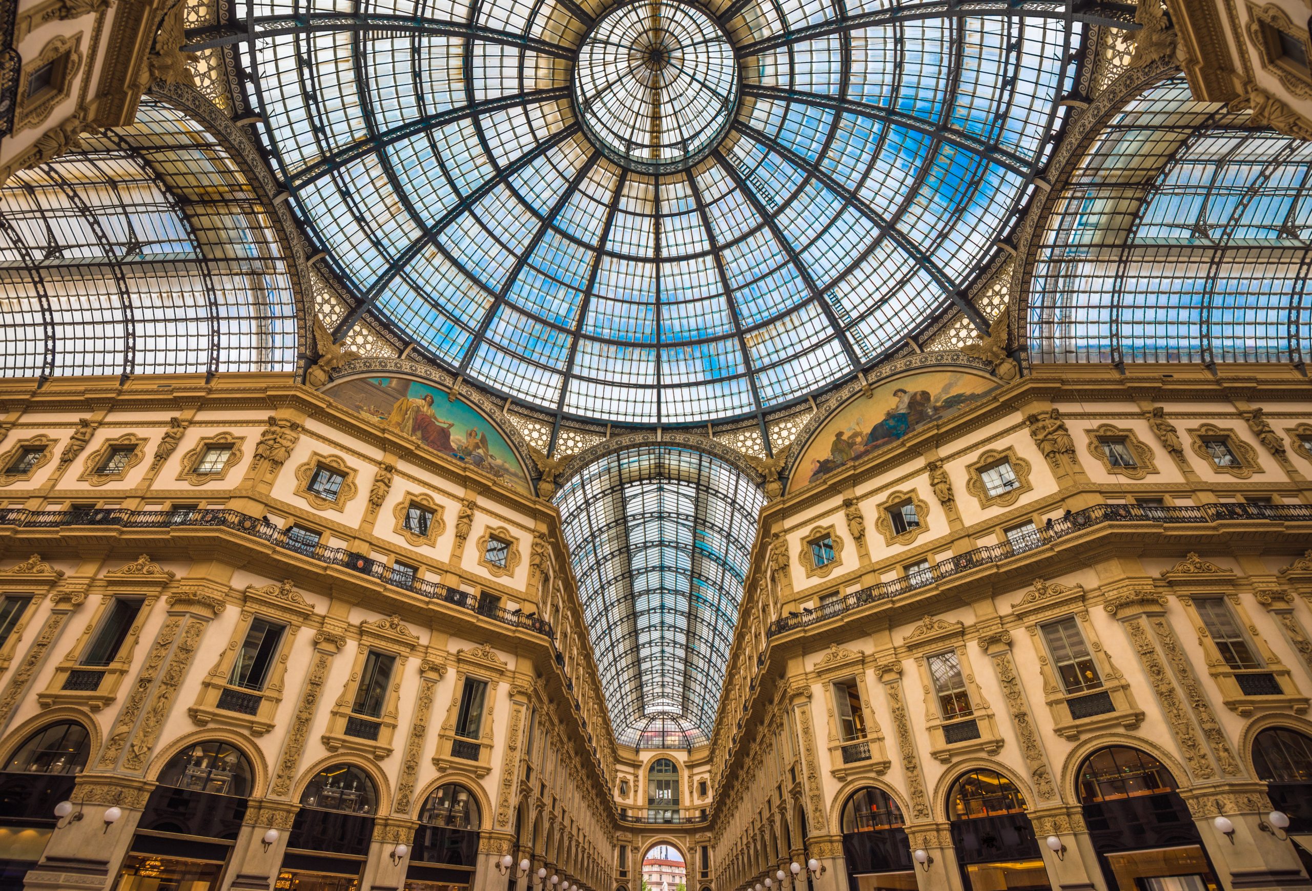 Galleria Vittorio Emanuele II shopping arcade, Milan, Italy