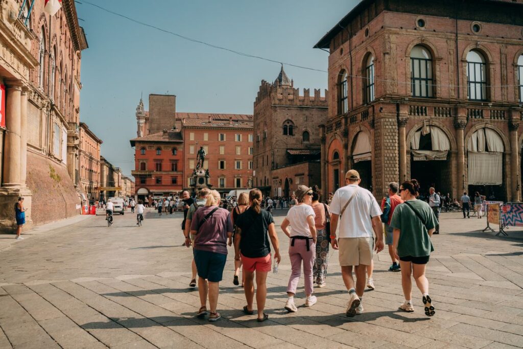 best of bologna with tower sky view, bologna tour, bologna walking tour with tower sky view and archiginnasio, bologna welcome